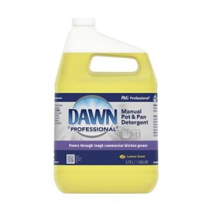 Dishwashing Detergent, Jug, 1 gal, Ready to Use, Lemon, PK4